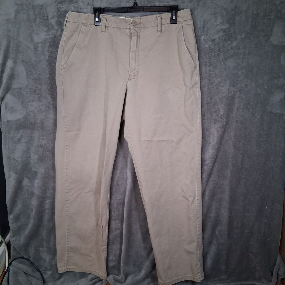 Bulwark Flame Resistant Pants Mens 38 Inseam 32 Beige Cream